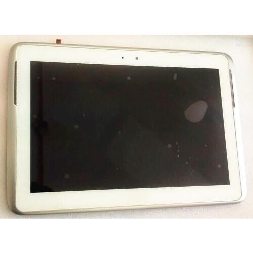 LCD SCREEN FOR SAMSUNG GALAXY NOTE NOTE 10.1 N8000 GT-N8000S 10.1" WHITE LCD SCREEN FRAME DIGITIZER T31