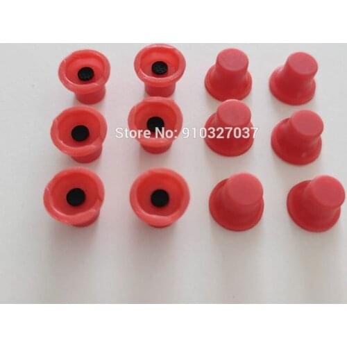 DGQSDZ Φ9*Φ6*H7mm silicone rubber conductive keypads silicone buttons 1000pcs=1 bag price USD30