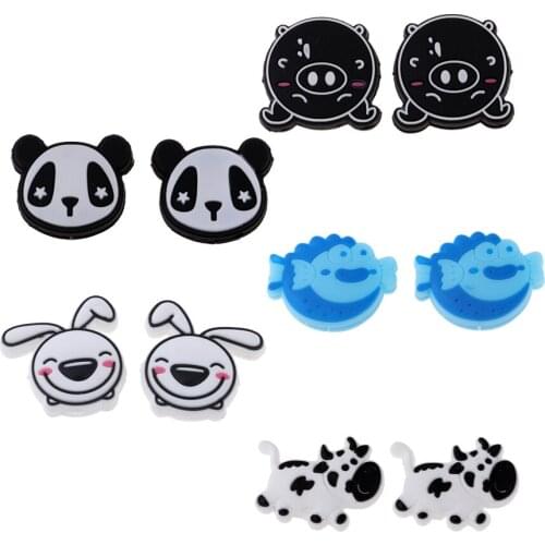 2Pcs/Set Premium Silicone Shock Absorber Vibration Dampeners Shockproof Damper for Tennis Squash Racquet String