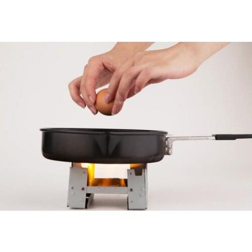 2017 Outdoor portable folding solid fuel furnace stoves for cooking kettles alcohol stoves