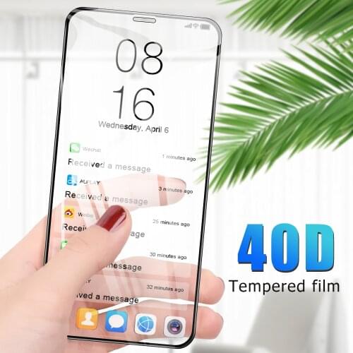 40D Tempered Glass For iPhone 12 Pro Max Screen Protector 12 mini Glass For iphone 11 Pro X XR XS Max Protective Glass