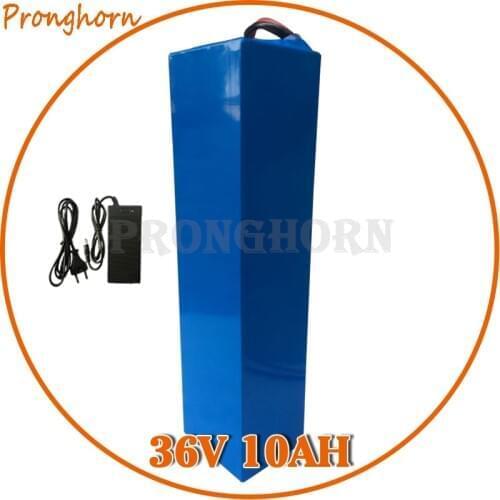 EU US Free Tax 36V 10AH Electric Bike Battery 250W 500W Lithium Battery 36V With 42V 2A Charger 20A BMS 36V E Bike Battery Pack