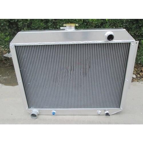 3 Row Alu Radiator for Chrysler/Dodge Fit Polara/Plymouth 7.2 V8 1966 1967 1968 1969 1970