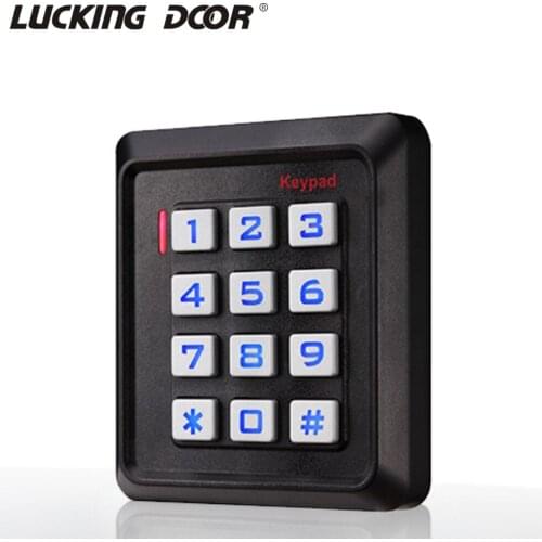 Digital backlit Keypad 125KHZ RFID Card Reader R30 13.56Mhz wiegand26 card reader plastic case IP65 waterproof 2000 card