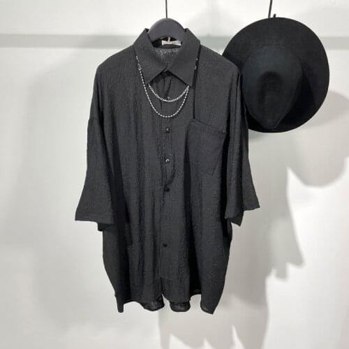 Owen Seak Men T Shirt Mens Clothing Hip Hop Tops Tees Summer High Street Women Solid Streetwear T Shirt