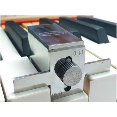 Golden sound piano repair tuning tool key depth measuring device lower key depth measuring block