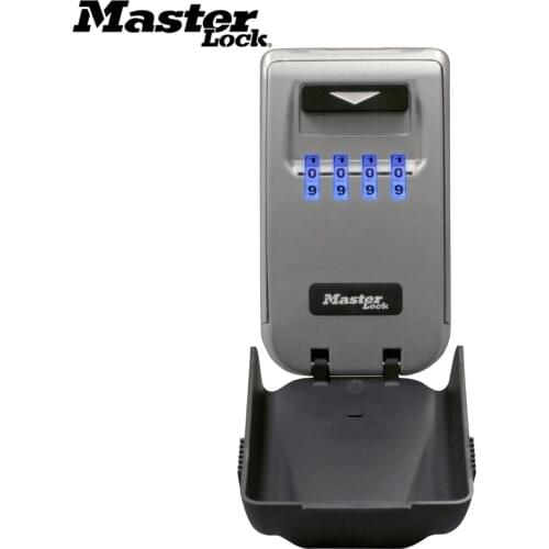 Master Lock Key Safe Box Outdoor Wall-mounted Keys Storage Box Night Glowing Password Lock Home Office Security Organizer Boxes