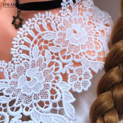 5yard Lace fabric ribbon trim 11.8cm DIY wedding skirt clothes accessories Pillow curtains bar code milk geometric lattice