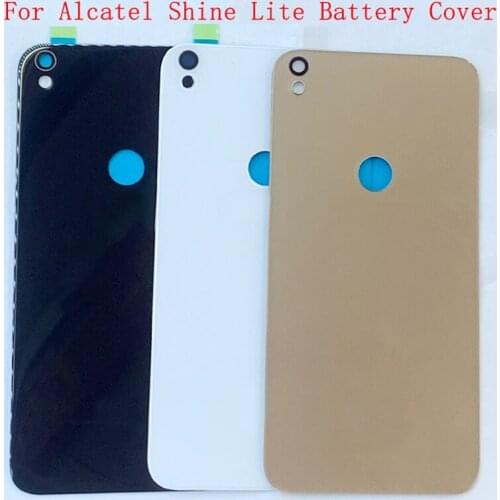 Battery Cover Rear Door Housing Back For Alcatel Shine Lite Battery Cover with Logo Replacement Parts