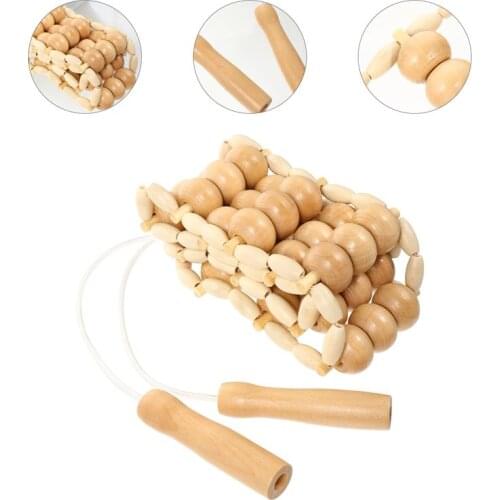 Wood Therapy Massage Tool Back Massage Muscle Roller Massager for Adults The Old