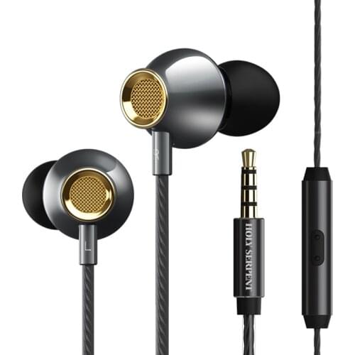 H7 Earphones Hifi Headsets Stereo Wire Control Earphones Headset Wired Earphones with Microphone HD Call Headsets