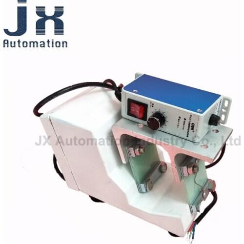 Small Linear Feeder 220V Mini Electromagnetic Feeder LF02 with SDVC10-S Vibration Plate Controller