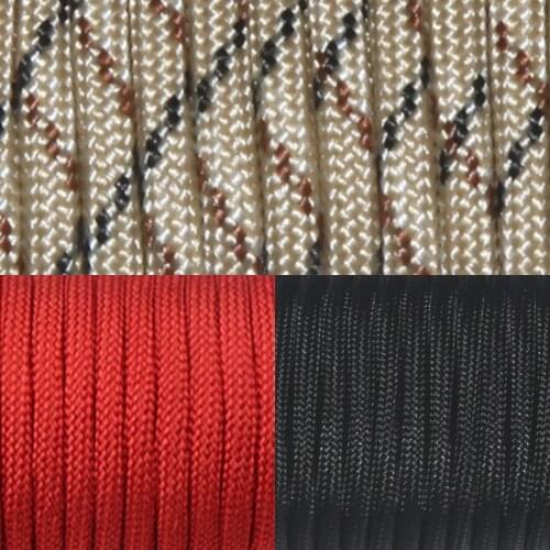 5 Meters Dia.4mm 7 stand Cores Paracord for Survival Parachute Cord Lanyard Camping Climbing Camping Rope Hiking Clothesline