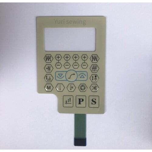 QIXING QD622 ZOJE QX brand control box operation panel sheet keypad membrane sticker paper auto industrial sewing machine part