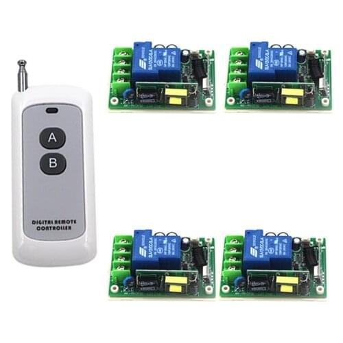 SLA-12VDC-SL-A Relay Modul Receiver AC 85V-250V 30A 1CH 315MHz Wireless Remote Control Switch Free Shipping SKU: 5278