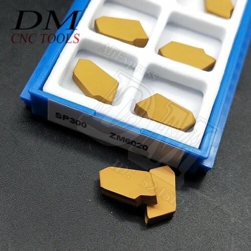 SP300 ZM6020 CNC Carbide Insert 3mm Single-head grooving blade Lathe Cutting Insert Turning Tool milling cutter