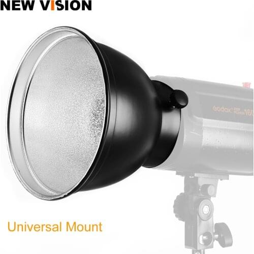 180mm 7" Standard Reflector Universal Mount for Godox K-180A K-150A 300SDI 250SDI E250 E300 Studio Strobe Photo Flash Light