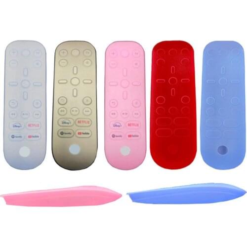 Drop-proof Game Console Remote Control Cover Protective Silicone Case for PS5 Silicone