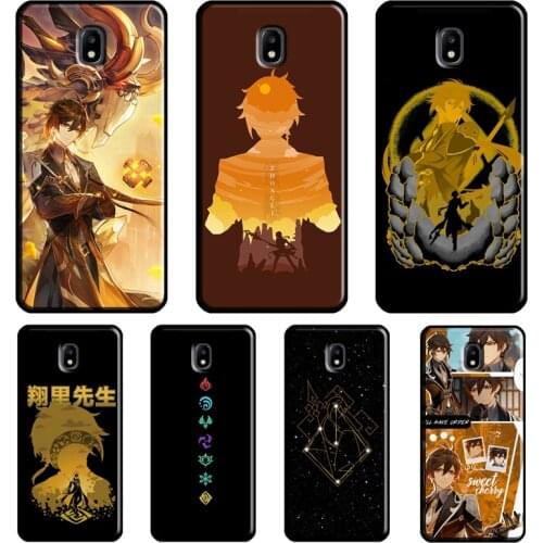 Zhongli genshin impact Cover For Samsung Galaxy A8 A6 A7 A9 2018 J8 J4 J6 Plus J1 A3 A5 2016 J3 J7 J5 2017 Case