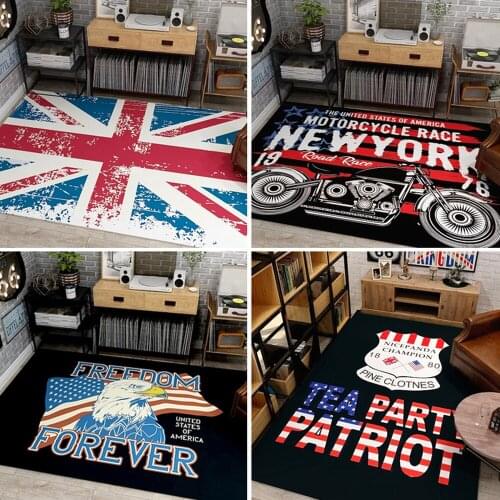 Vintage Carpets for Living Room Rug Bedroom Decor Carpet Simple Area Rugs Home Comfortable Thicken Mat Soft Crystal Velvet Mats