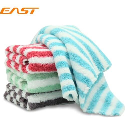 East Microfiber Kitchen Towel Dish Washing Cloth Wipes Super Multicolor Absorbent Household Cleaning Rags Utensils for Kitchen