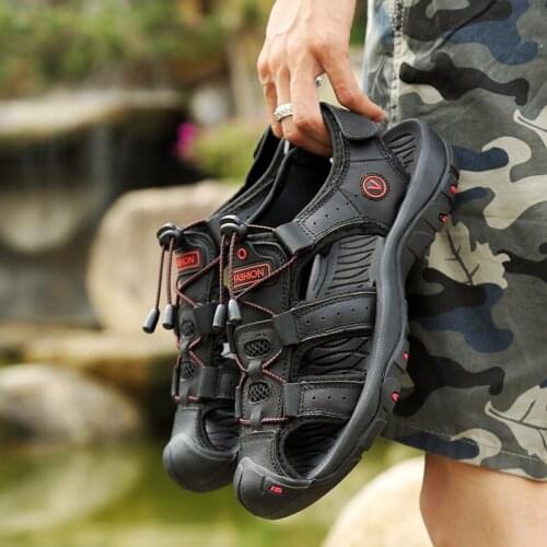 Мужские кожаные сандали X China At AliExpress