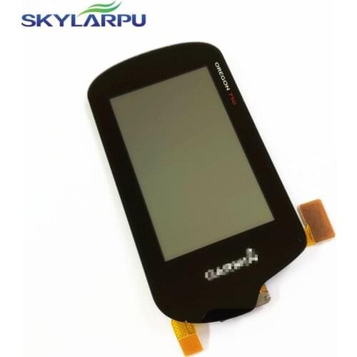 Skylarpu Complete LCD Screen for GARMIN OREGON 750 Handheld GPS Display With Touchscreen Digitizer Repair Replacement