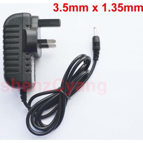 1PCS 12V 1.2A 1.3A 1.4A 1.5A 9V 1.2A 1.3A 1.5A AC 100V-240V Converter Switching power adapter DC 3.5mm x 1.35mm UK plug