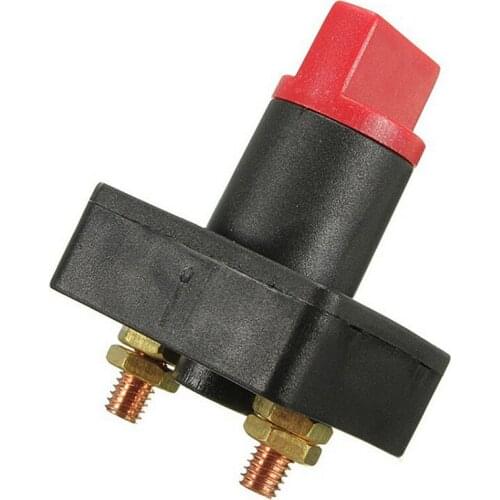 1pc Car Truck Boat Camper Battery Isolator Disconnect for All Cars Switches & Relays Cut Off Power Kill Switch 12V