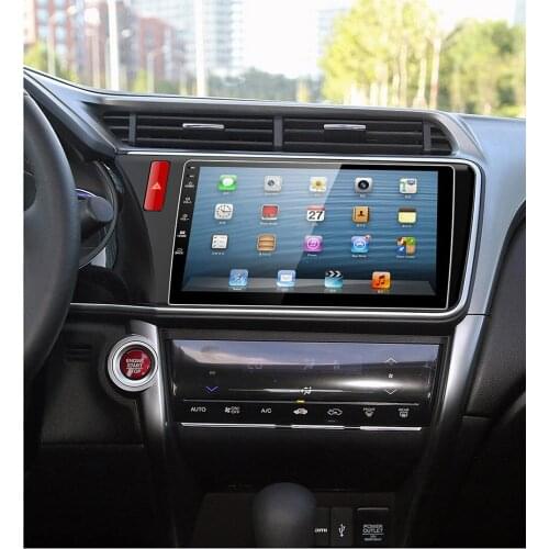 10.1 Inch Car Fascia For Honda City Greiz Fascias Audio Fitting Adaptor Panel Frame Car DVD Frame Dashboard