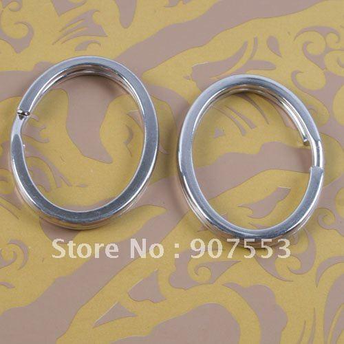 10pcs white K color egg frame keyring charm g1721