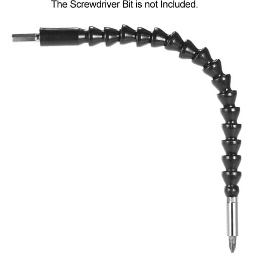 300mm Flexible Shaft Extension Rod Flexible Soft Shaft Connector Screwdriver Drill Bit Extender Magnetic Screwdriver Bit Holder