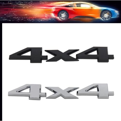 3D Premium ABS 4X4 car Hood Fender trunk Rear Bonnet Nameplate Decal Emblem Badge Sticker for Grand Cherokee Wrangler