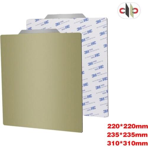 New Upgrade Removal Spring Steel Sheet Pre-applied PEI+Magnetic Base 220/235/310mm for Ender 3 CR-10 Ender 5 3D Printer Hot Bed