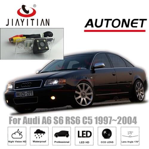 JiaYiTian Rear View Camera For Audi A6 S6 RS6 C5 MK5 1997~2004 CCD 4LEDS Night Vision Reverse Camera/Backup Camera
