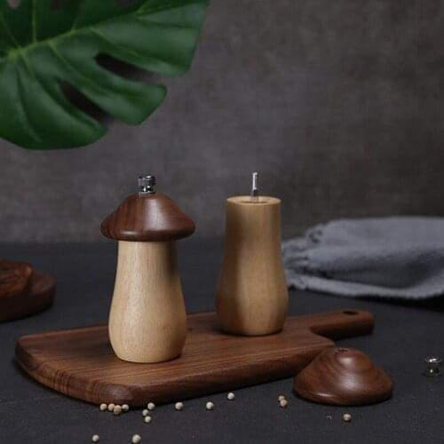 Pepper Grinder Wood Salt and Pepper Grinders Salt Grinder Pepper Mill with Adjustable Coarsenesssalt Pepper Grinder Tool