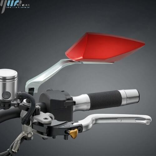 Motorcycle Accessories CNC Aluminum Rearview Mirrors Motorcycle Mirrors For Suzuki TU250X B-King GS500F GSX 250R/AB VanVan 200