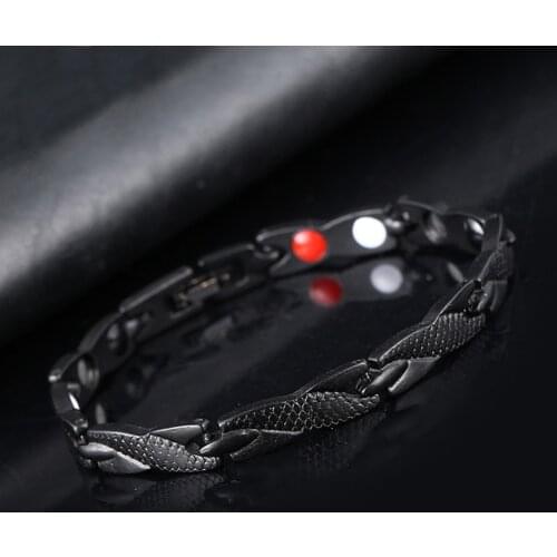 Men Women Twisted Bracelet Healthy Magnetic Therapy Arthritis Pain Relief Wristband AC889