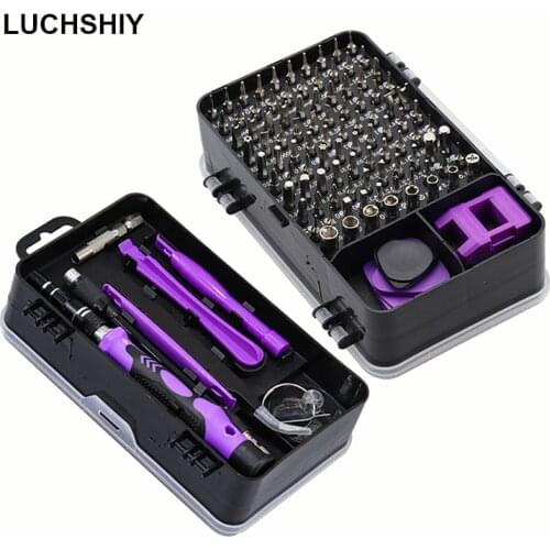115/25 In 1 Screwdriver Set Mini Precision Screw Multi Electric Screwdriver Computer Mobile Phone Device Repair Hand Home Tools