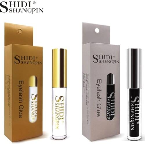 New 1 Piece Eyelash Glue Clear Black Color Makeup Mink Eyelashes Adhesive Waterproof Lashes Adhesive Mink False Eyelashes Glues