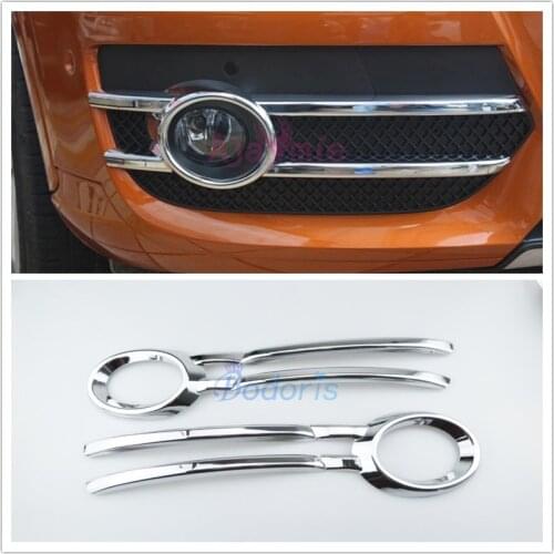 Front Fog Lamp Cover Light Trim Detector Chrome Car Styling 2009 2010 2011 2012 For Audi Q5 Accessories