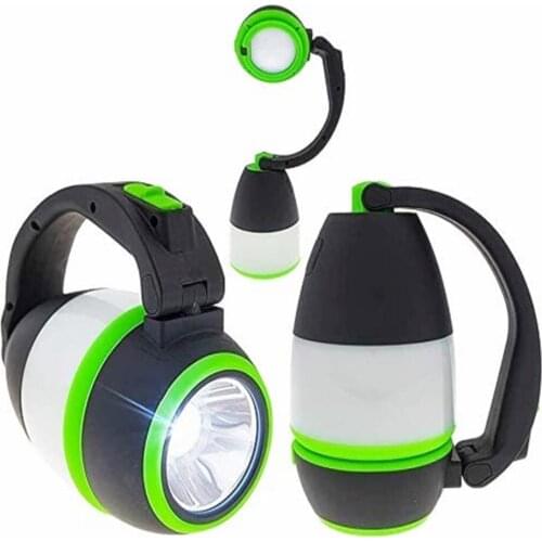 Portable USB Rechargeable LED Torch Camping Lantern Desk for Home Lamp Signal Light Outdoor Camping Light Emergency Power Bank