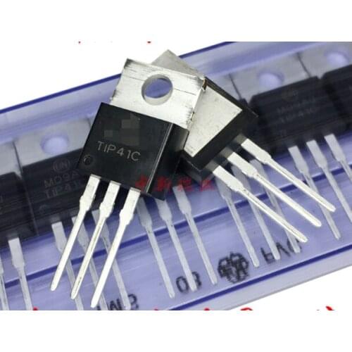Qixinruite 10PCS/LOT TIP41 TIP41C TIP42 TIP42C NPN power transistor 6A 100V TO-220 in stock 100% new and original