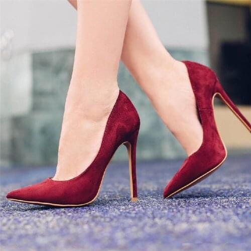 Замшевые туфли-лодочки Sestito China At AliExpress