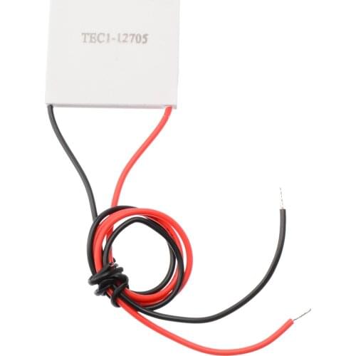 1Pcs 40x40x3.4mm Thermoelectric Cooler TEC1-12705 Heatsink Thermoelectric Cooler Plate Elemente Module High Quality Tool Parts