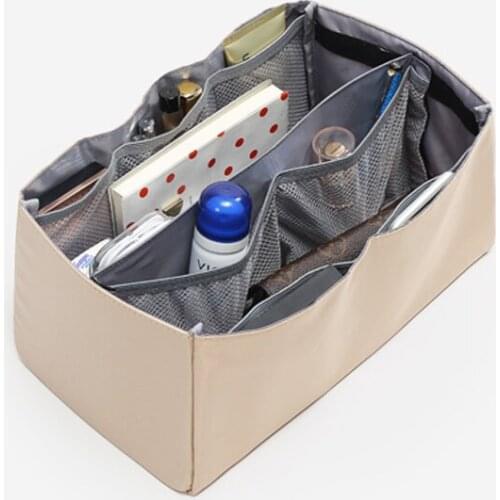 YESIKIMI High-capacity Nylon Inner Bags Inside Cosmetic Storage For Luxury Boston Bag Accessories