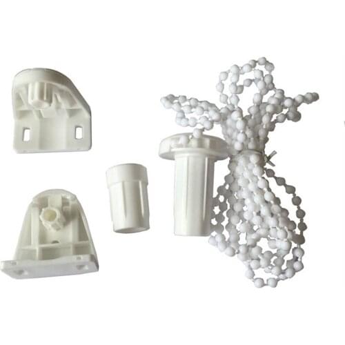 1set 25mm Curtain Shade POM Roller Blind Clutch Bracket Long Bead Chain Fitting Repair Kit Home Living Room Accessories Kit