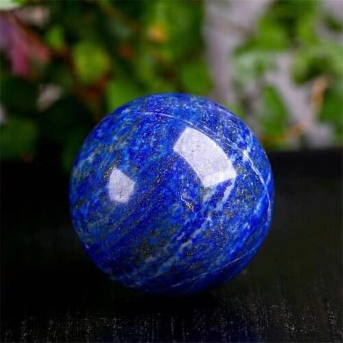 30-50mm Natural crystal blue lapis lazuli crystal ball hand-polished crystal ball furniture decoration Christmas gifts