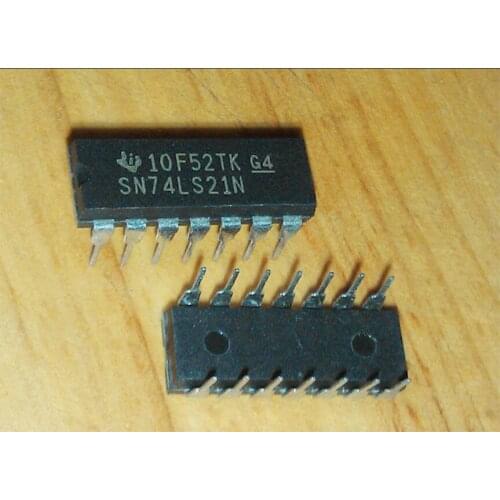 5/pcs New 74ls21 Sn74ls21n Hd74ls21p Dip14 Gate/Inverter IC