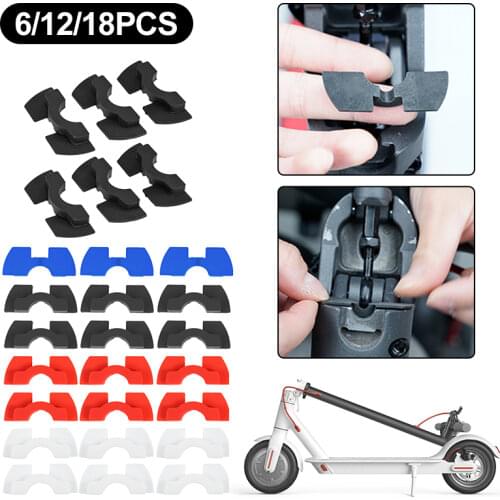 6 pieces of rubber shock absorber pads for electric scooter shock absorber for Xiaomi M365 scooter front shockproof accessories